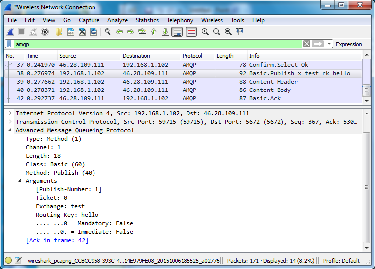 Main window Main window